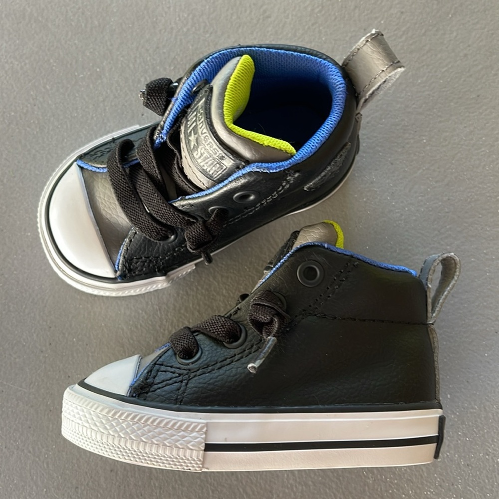 Converse Chuck Taylor All Star Street Black 754324C Toddler Size 3 Kids - Picture 16 of 16
